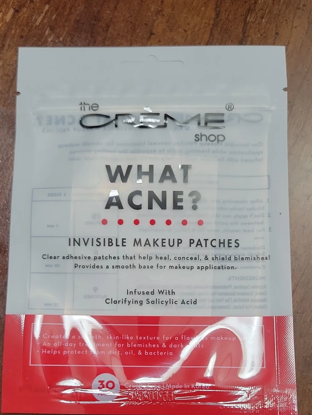 Creme shop what acne invisible makeup patches